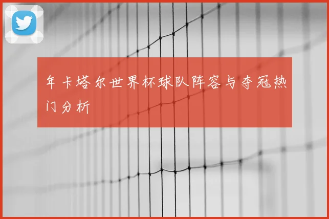 年卡塔尔世界杯球队阵容与夺冠热门分析